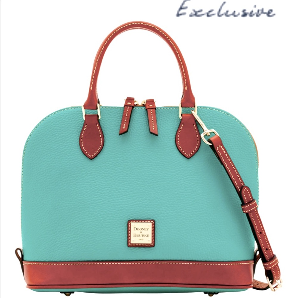 Dooney & Bourke Pebble Satchel- Spearmint. Like new without tags!